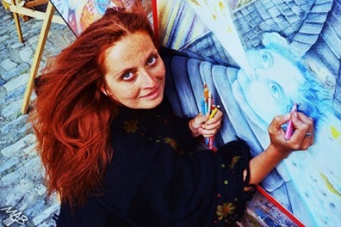 5 let projektu  Obhajoba pastelky  výtvarnice Marie Brožové
